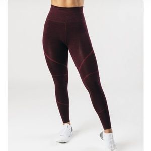 Alphalete OG Revival Legging - Black Cherry | Size M
